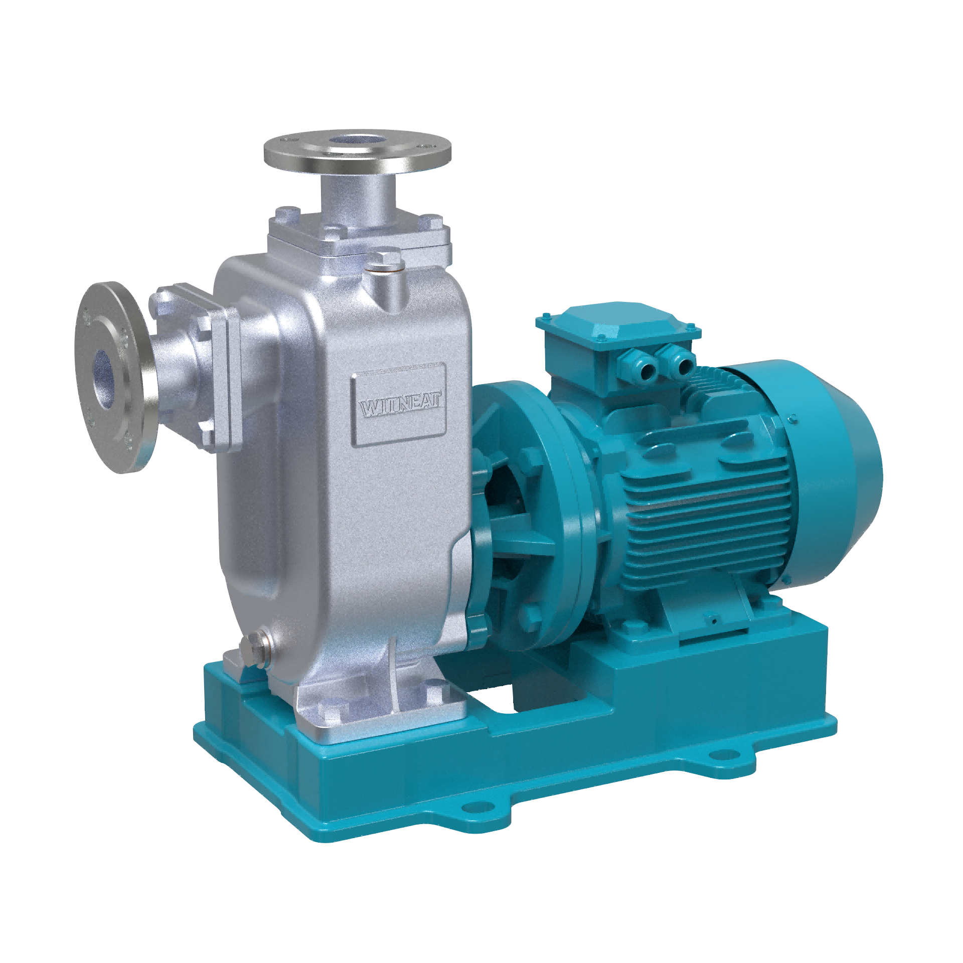 Motor Power：1.1-110kW Inlet/Outlet Range：DN25-DN300 ZWLP Type SS Direct-connected Self-priming Sewage Pump